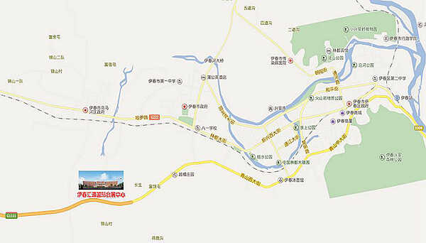 伊春汇源国际会展中心交通路线指引
