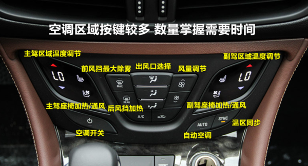 别克昂科威空调设置,昂科威空调大小怎么调