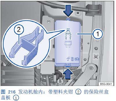 大众新迈腾保险丝示意图,新迈腾保险丝盒图解高清图片