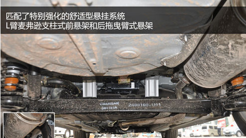 长安逸动是什么底盘,逸动底盘总成图解