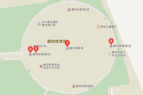 廊坊车展线路图