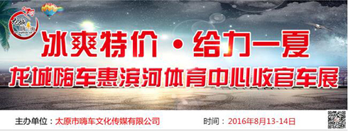 龙城嗨车惠滨河体育中心收官车展