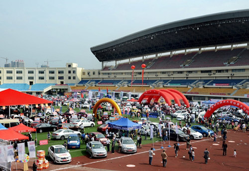 新余国庆车展人气火爆