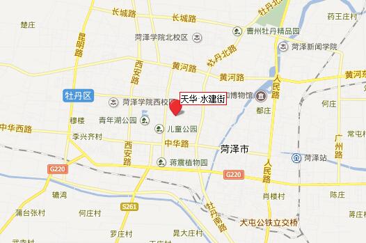 2016菏泽天华水建街车展