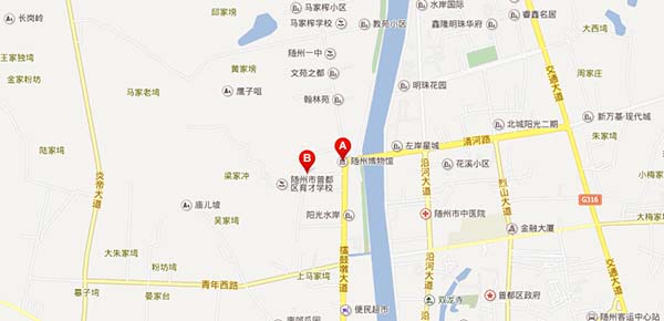 随州市博物馆交通路线指引