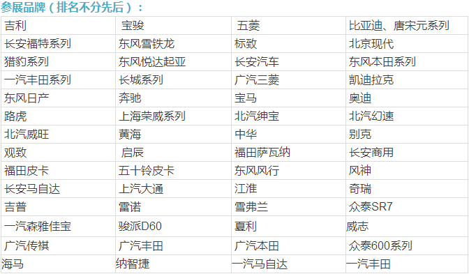 张家界车展