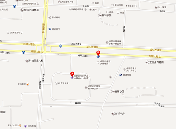 岳阳车展交通路线指引