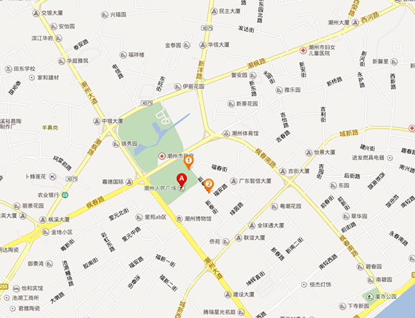 潮州车展交通路线指引