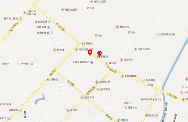 揭阳车展交通路线指引