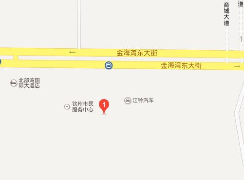 钦州白石湖南广场