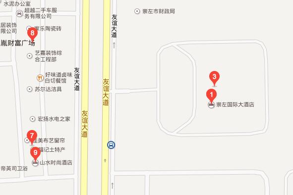 崇左国际大酒店车展