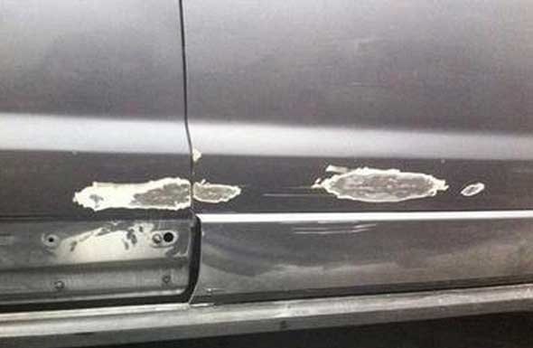 汽车划痕修复喷漆调色的一般步骤