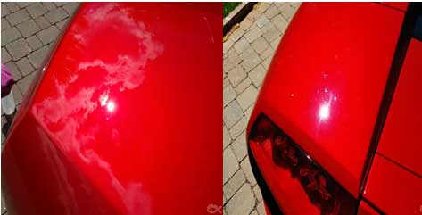 汽车漆面修复的几种处理方式