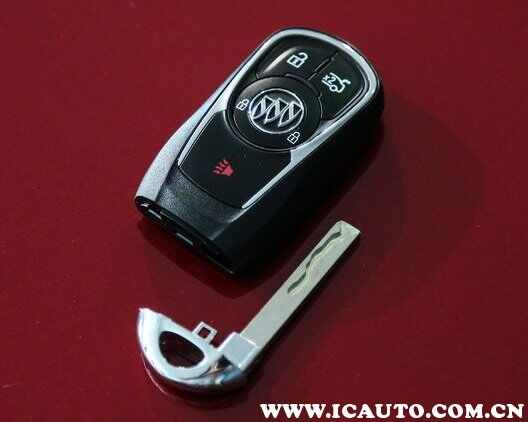 别克君威钥匙怎么拆,新君威钥匙怎么换电池