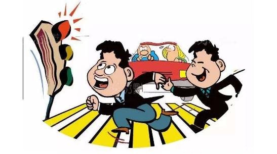 新规定行人闯红灯被撞，行人闯红灯被撞死赔偿